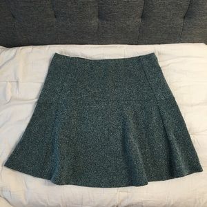 LOFT tweed flounce skirt, M. NWOT
